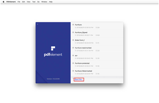 PDF documents on macOS